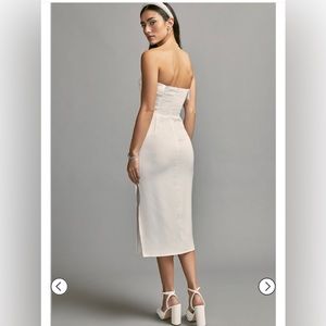 Samantha Strapless Foldover Wedding Dress, Size S